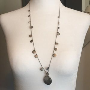 Silver J Crew Necklace